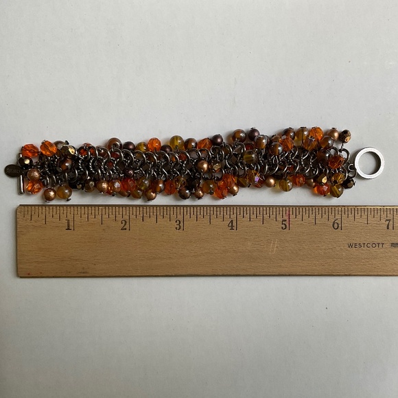 Chico’s Fashion Beaded Toggle Bracelet - Picture 3 of 6